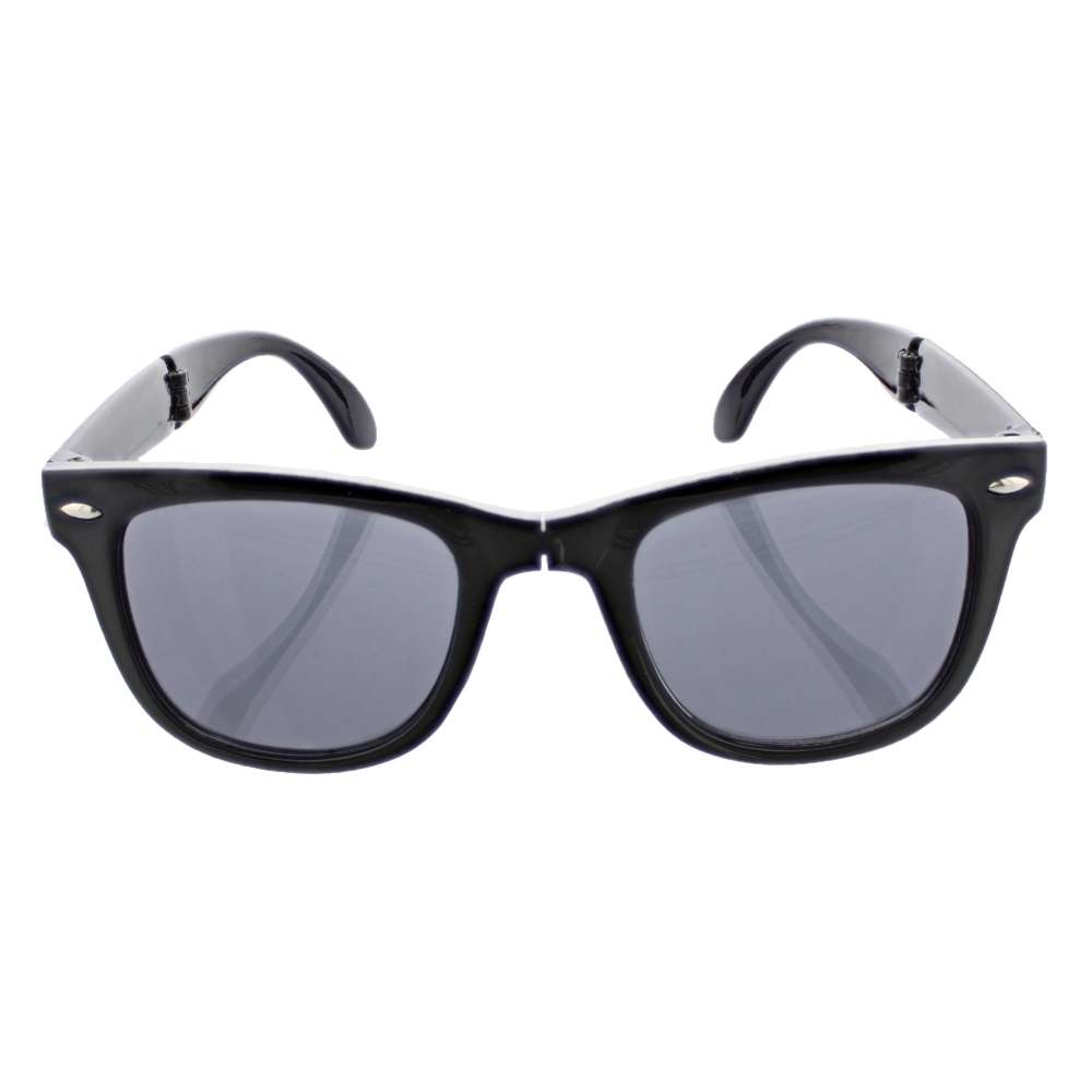 Zac's Alter Ego - Black / Foldable UV400 Wayfarer Sunglasses Sunglasses - Black